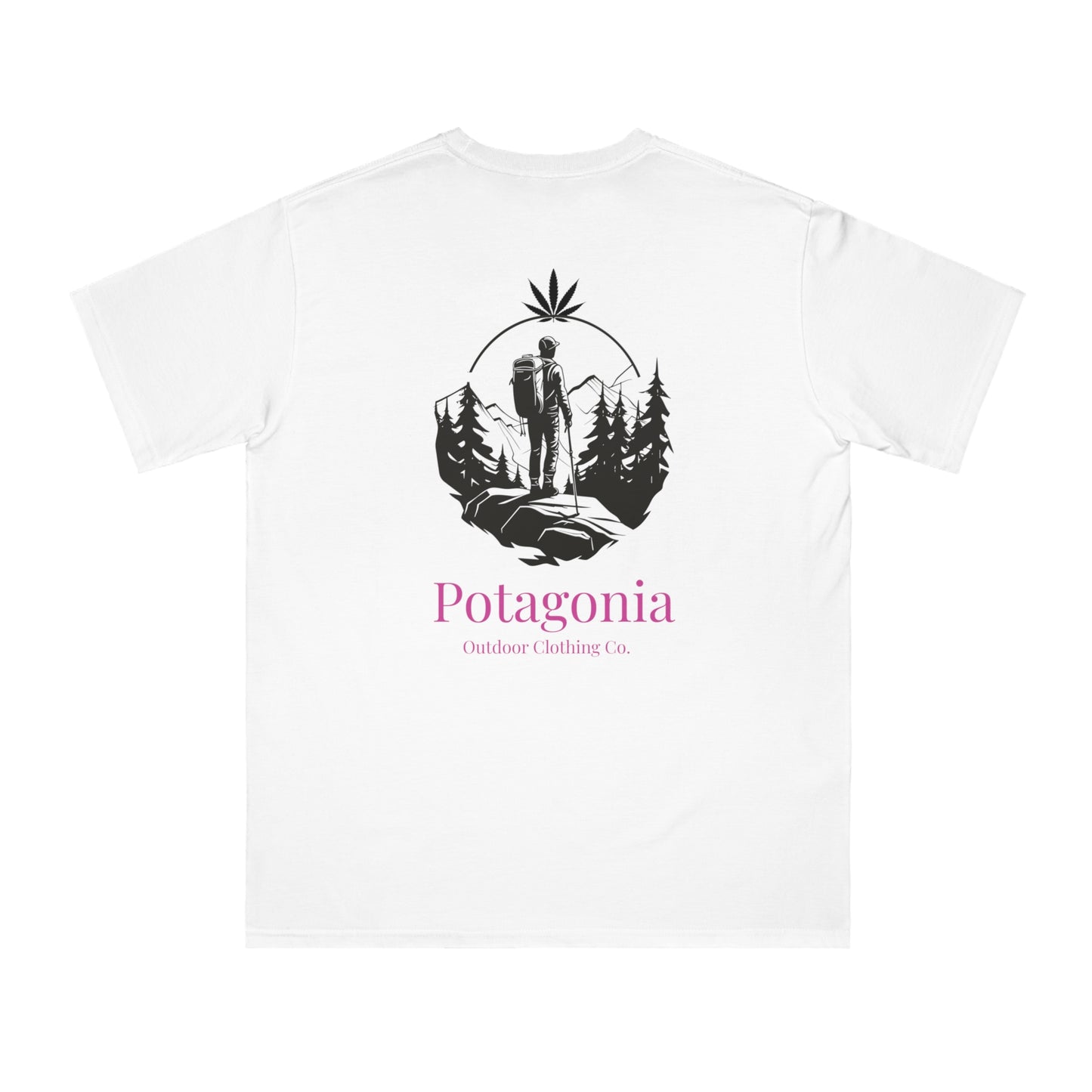 Potagonia Organic Unisex Hiker Logo  Classic T-Shirt