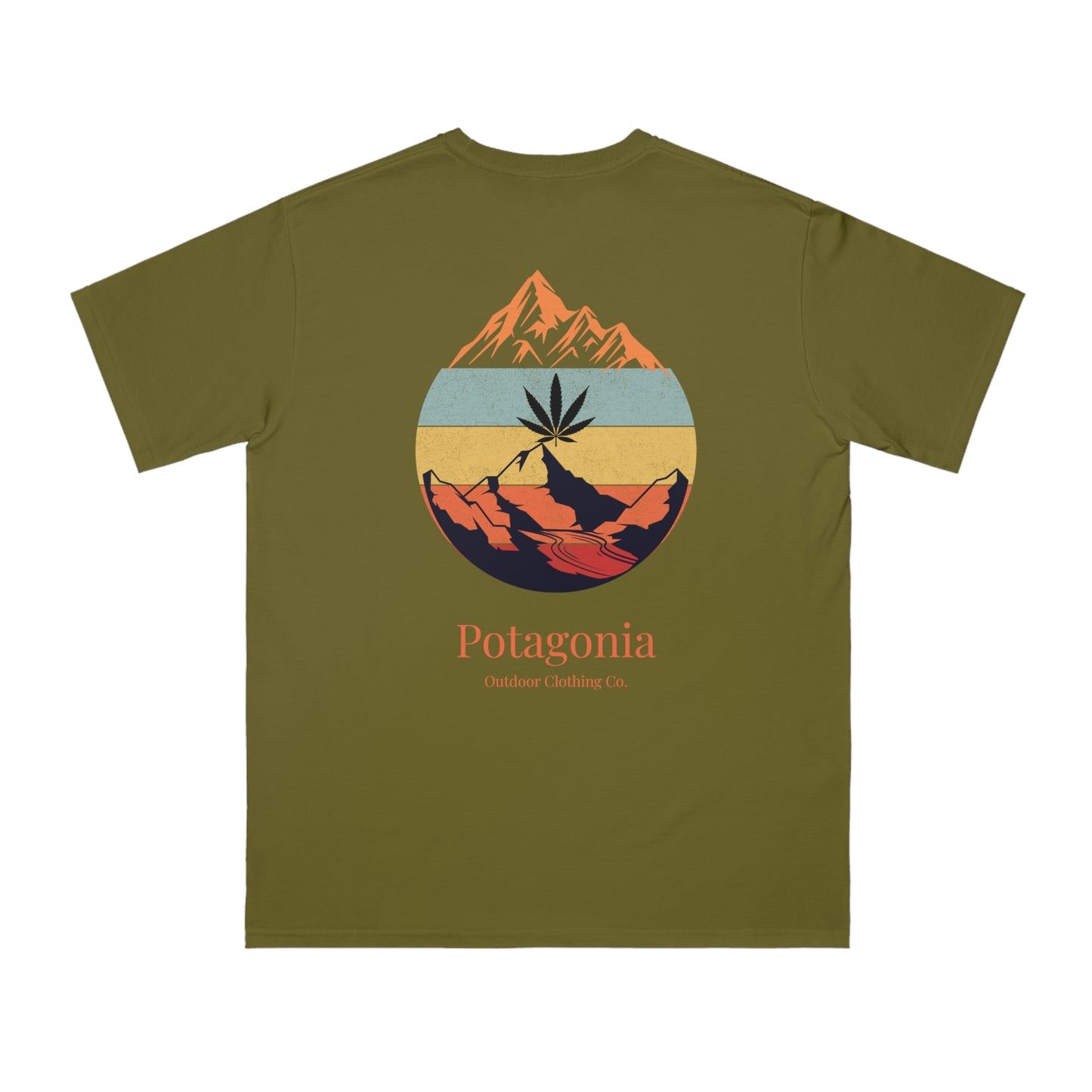 Potagonia Organic Unisex Mountain Top Classic T-Shirt
