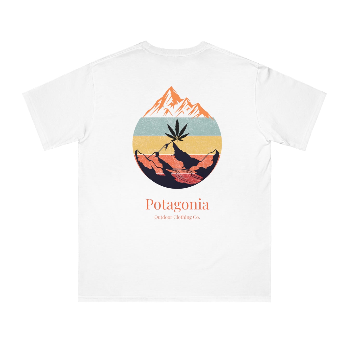 Potagonia Organic Unisex Mountain Top Classic T-Shirt
