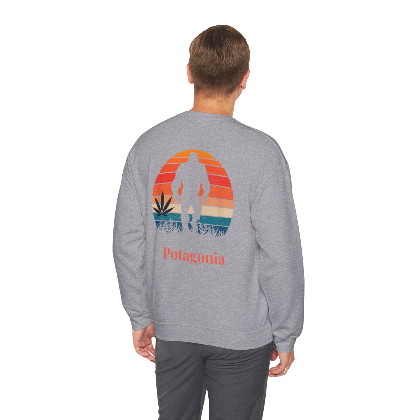 Potagonia Big Ass Campfire Unisex Meh-Teh Heavy Blend™ Crewneck  Sweatshirt