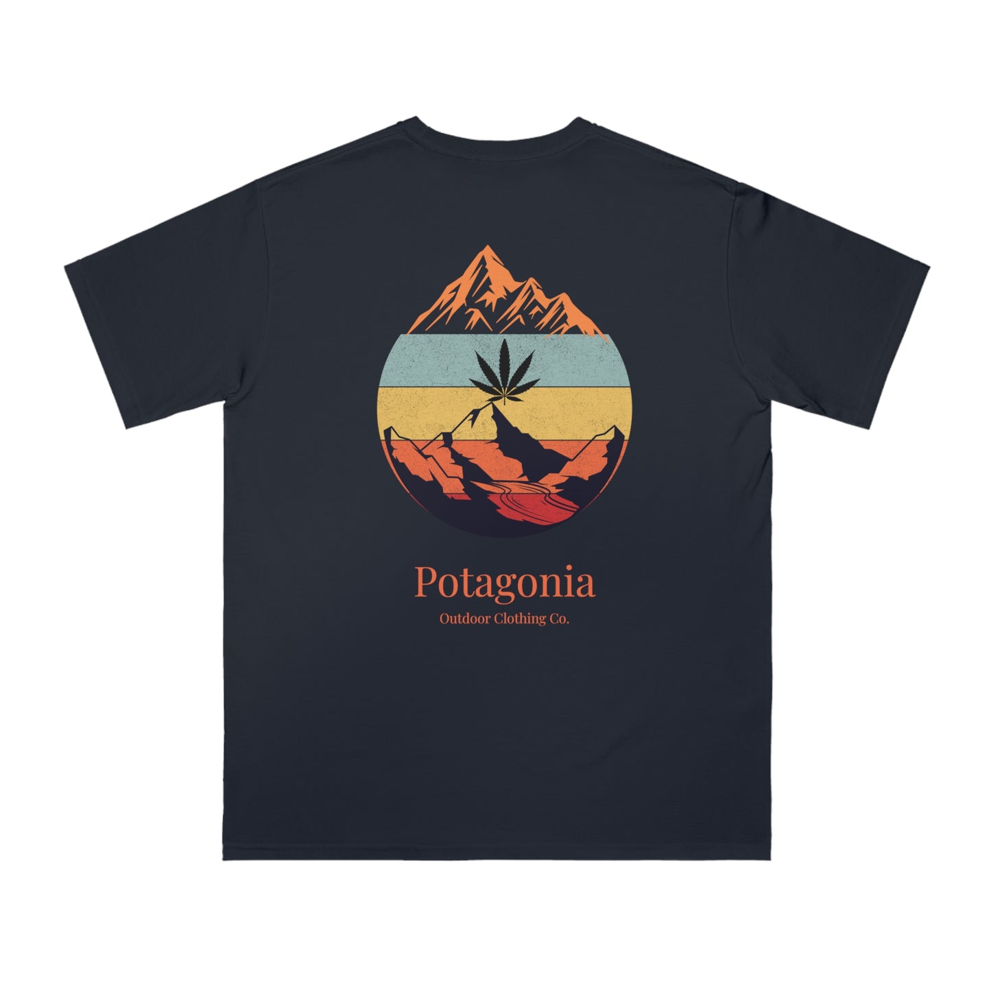 Potagonia Organic Unisex Mountain Top Classic T-Shirt