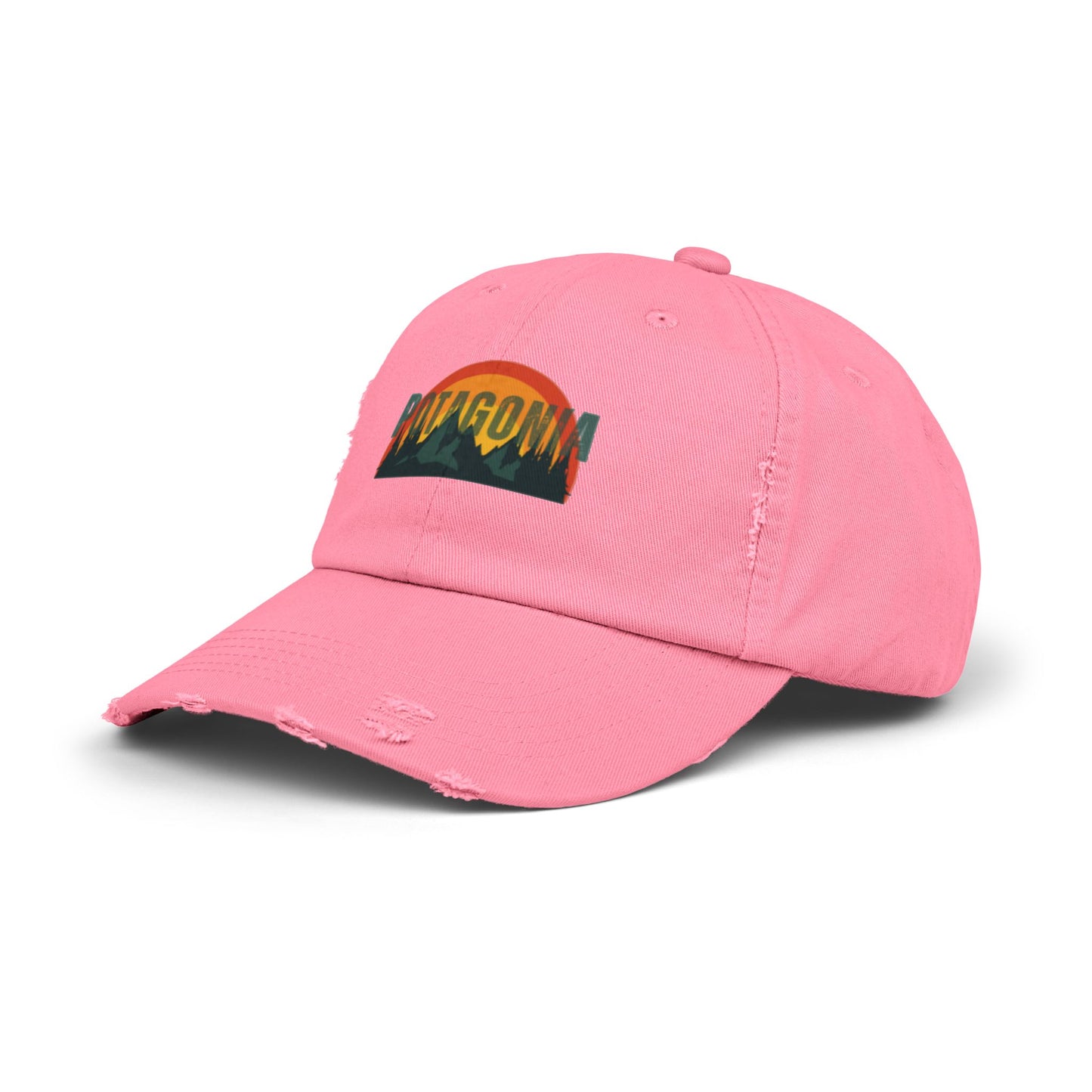 Potagonia GIRL Logo Hat Unisex Distressed Cap