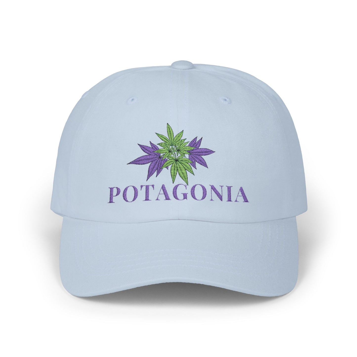 Potagonia Classic Purple Weed Dad Cap