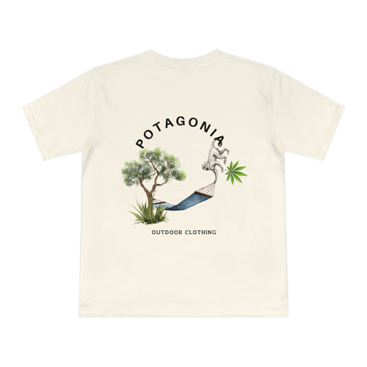 Potagonia Organic Unisex Classic Hanging Monkey Jersey T-shirt