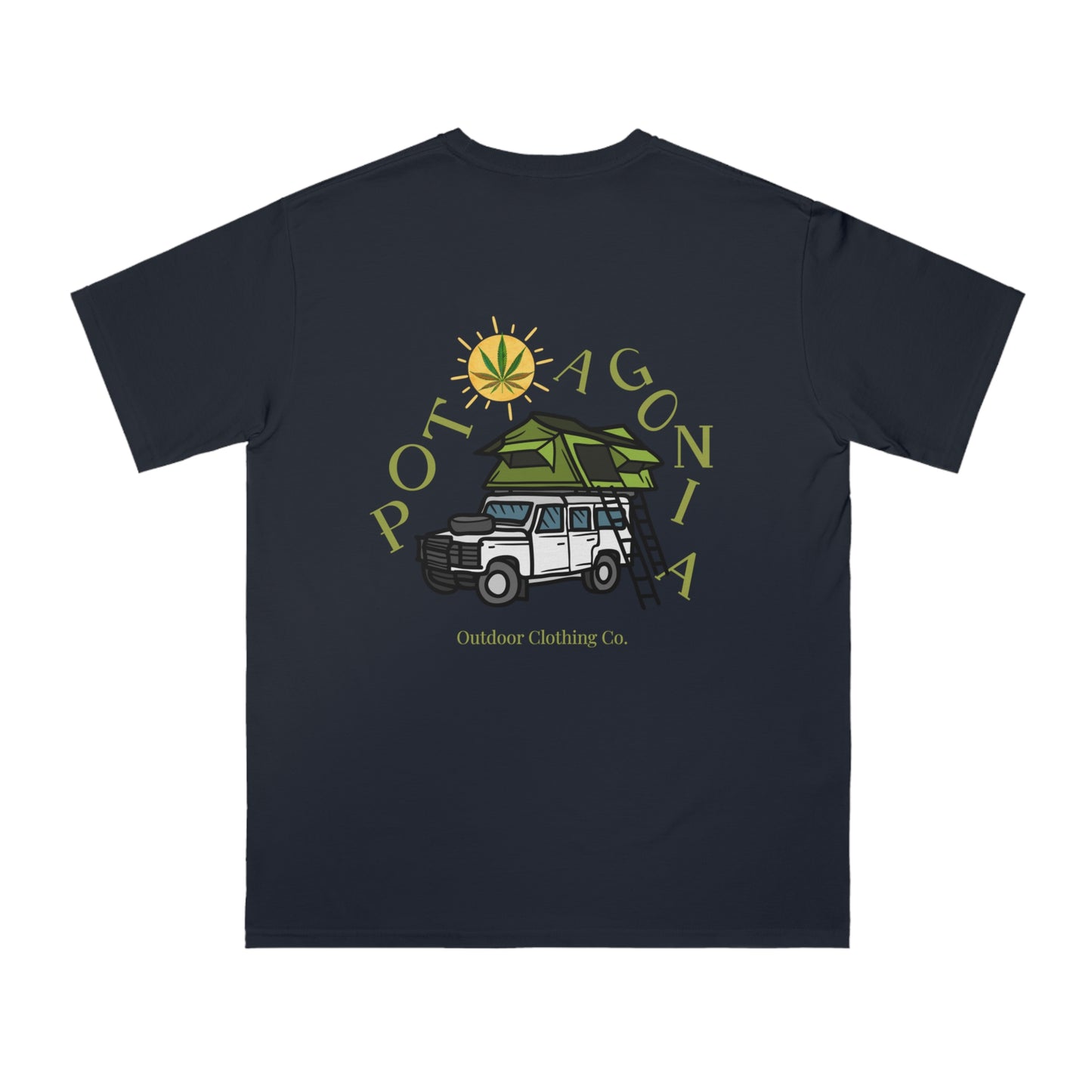 Potagonia Organic Unisex Truck Camper  Classic T-Shirt