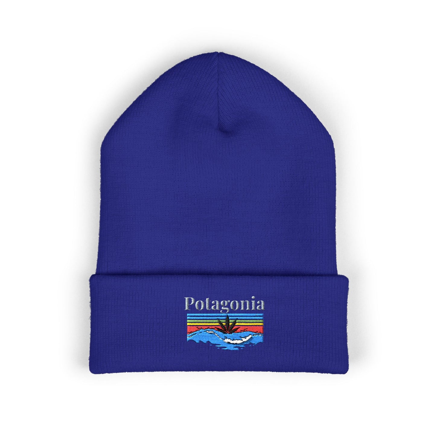 Potagonia Knit Beanie Surf Classic Cuffed (Embroidery)