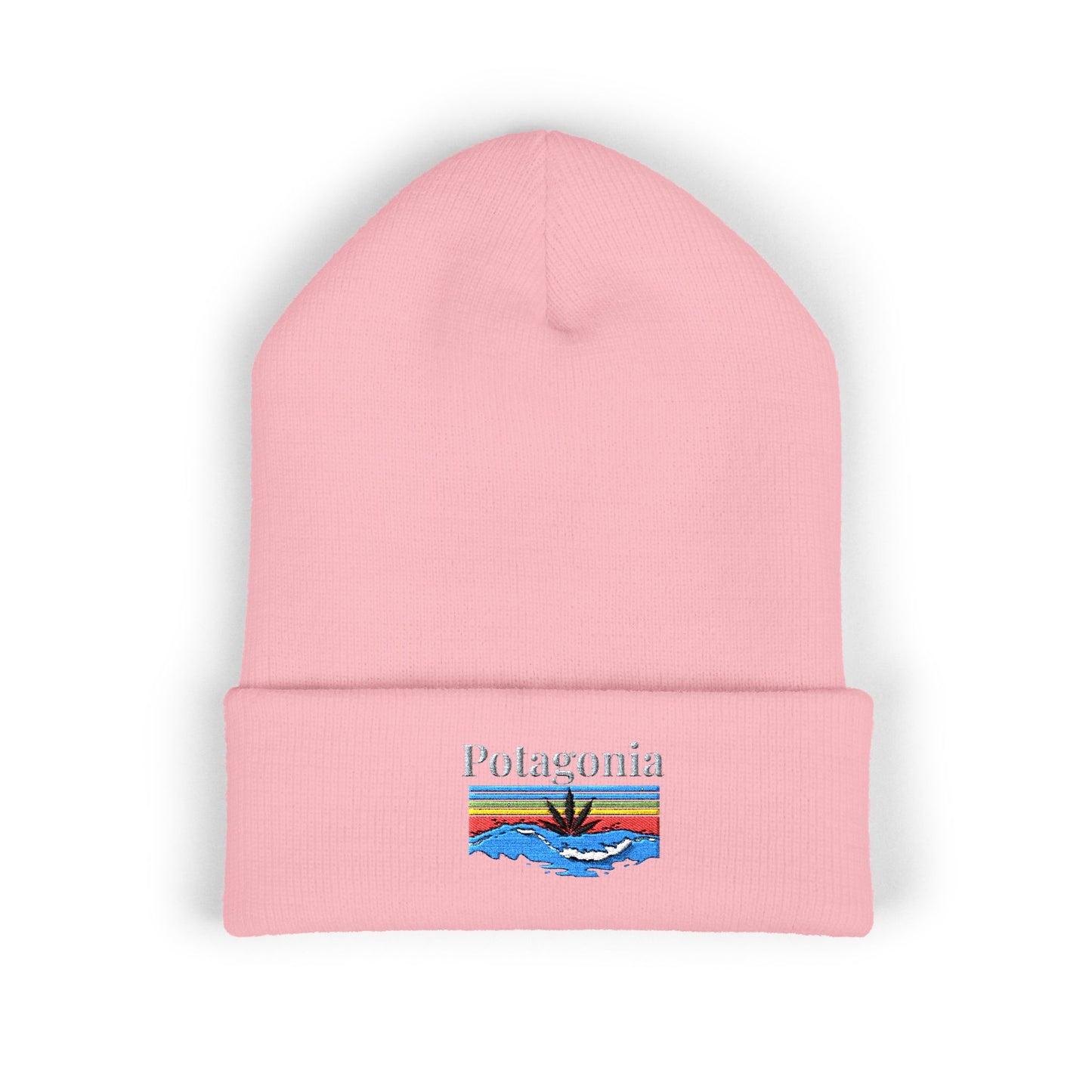 Potagonia Knit Beanie Surf Classic Cuffed (Embroidery)