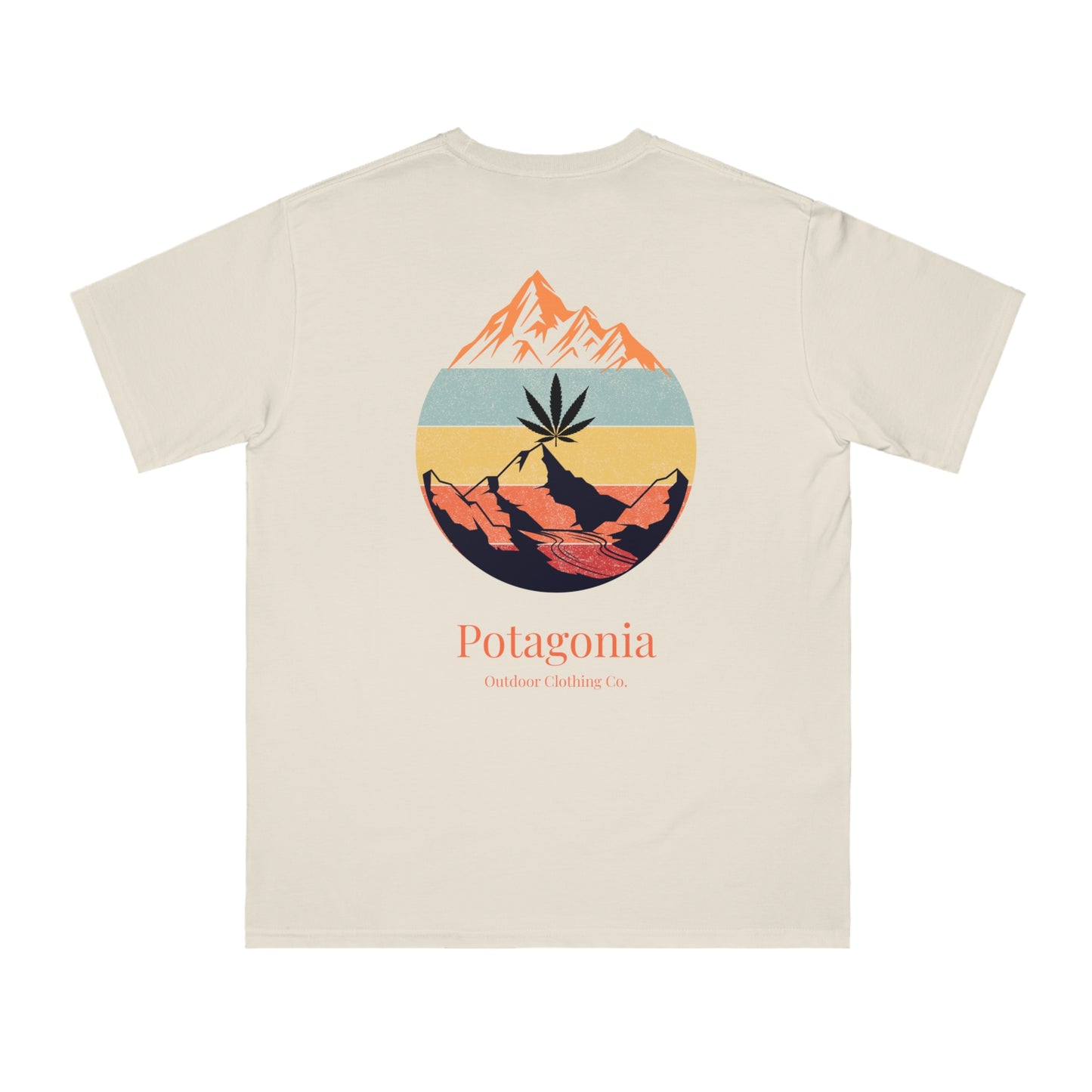 Potagonia Organic Unisex Mountain Top Classic T-Shirt