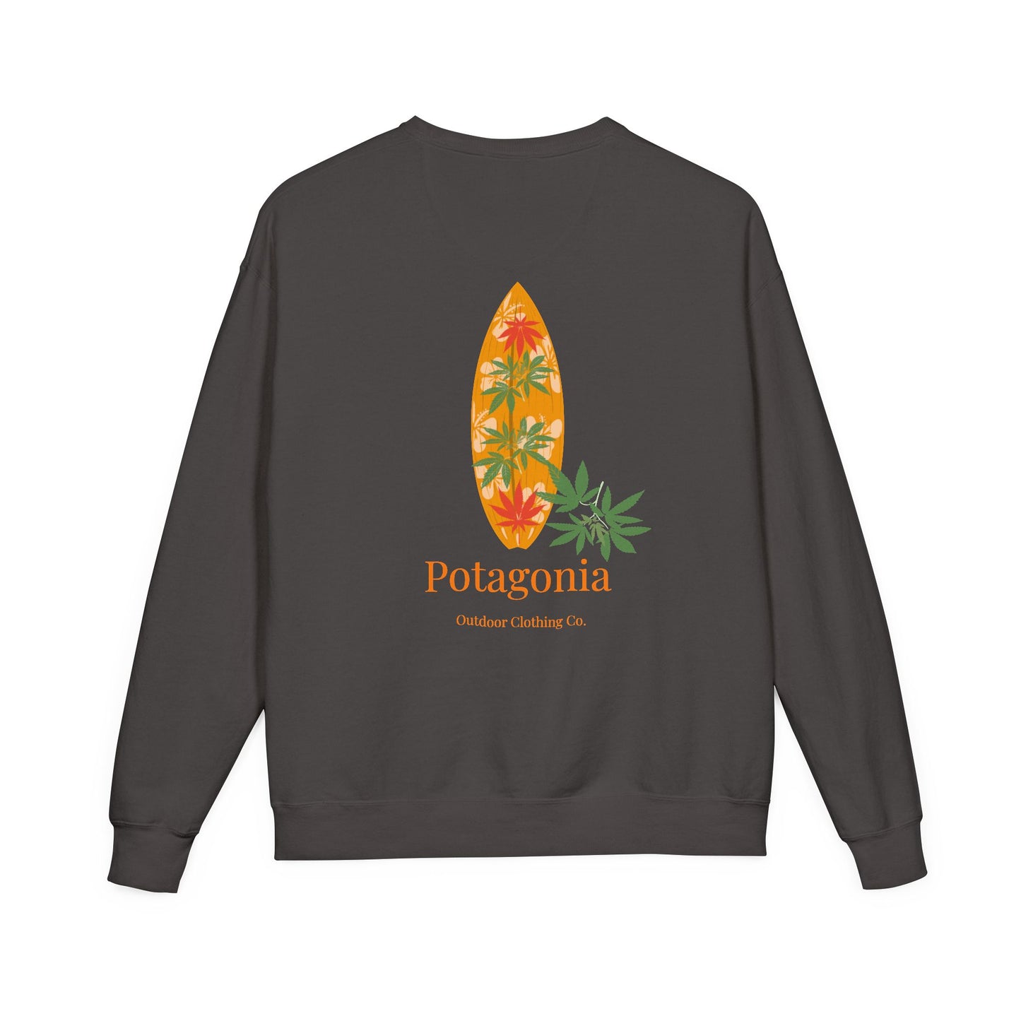 Potagonia Big Ass The Drew Surf Sweatshirt Unisex ComfortWash® Garment Dyed Crewneck Sweatshirt