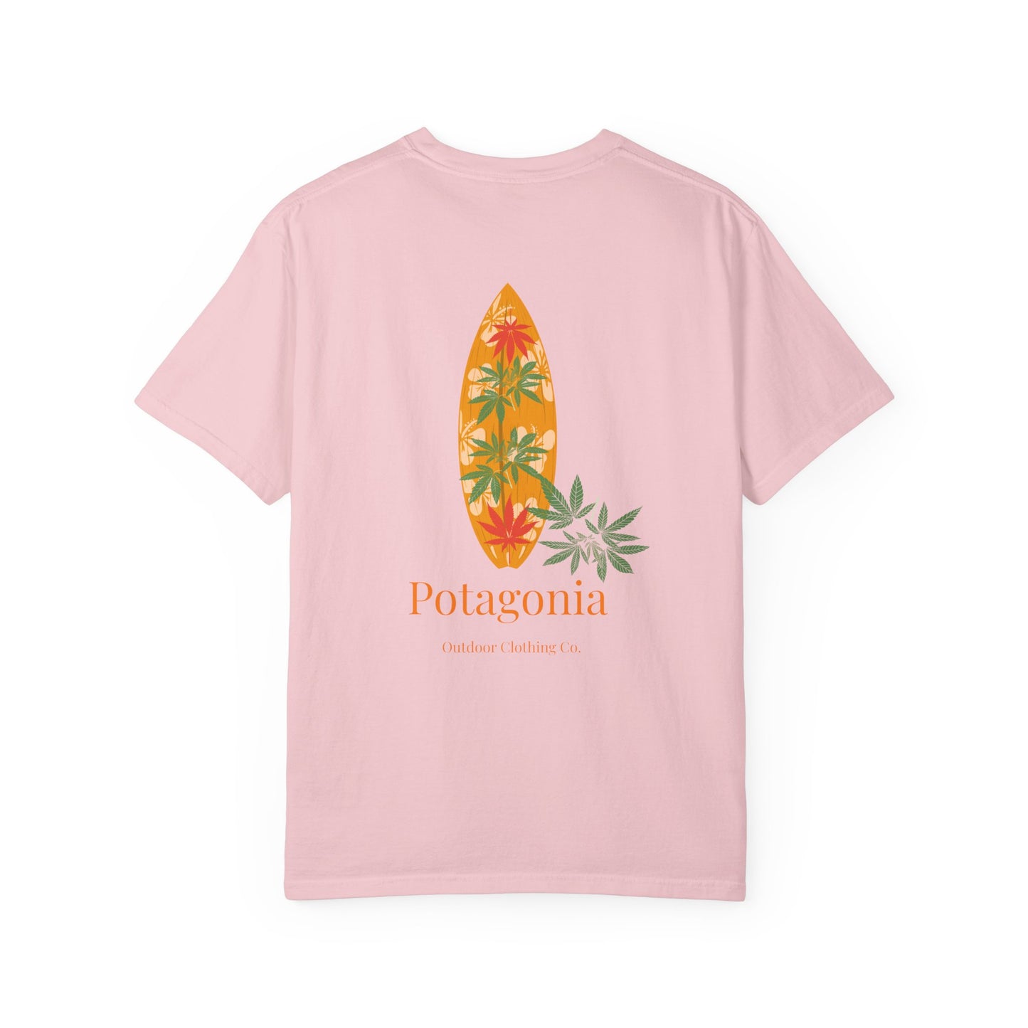 Potagonia Rung-Spun The Drew  Cotten Garment-Dyed T-shirt