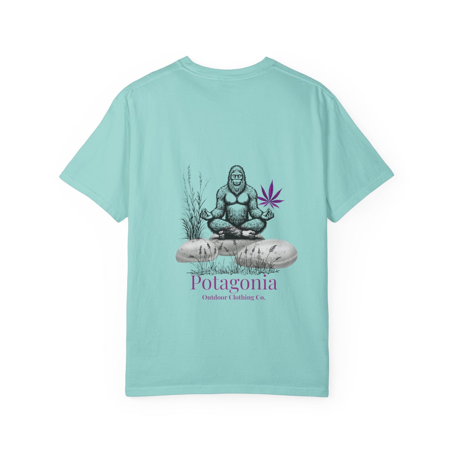 Potagonia Rung-Spun Cotton Unisex Yoga Meh-Teh Garment-Dyed T-shirt