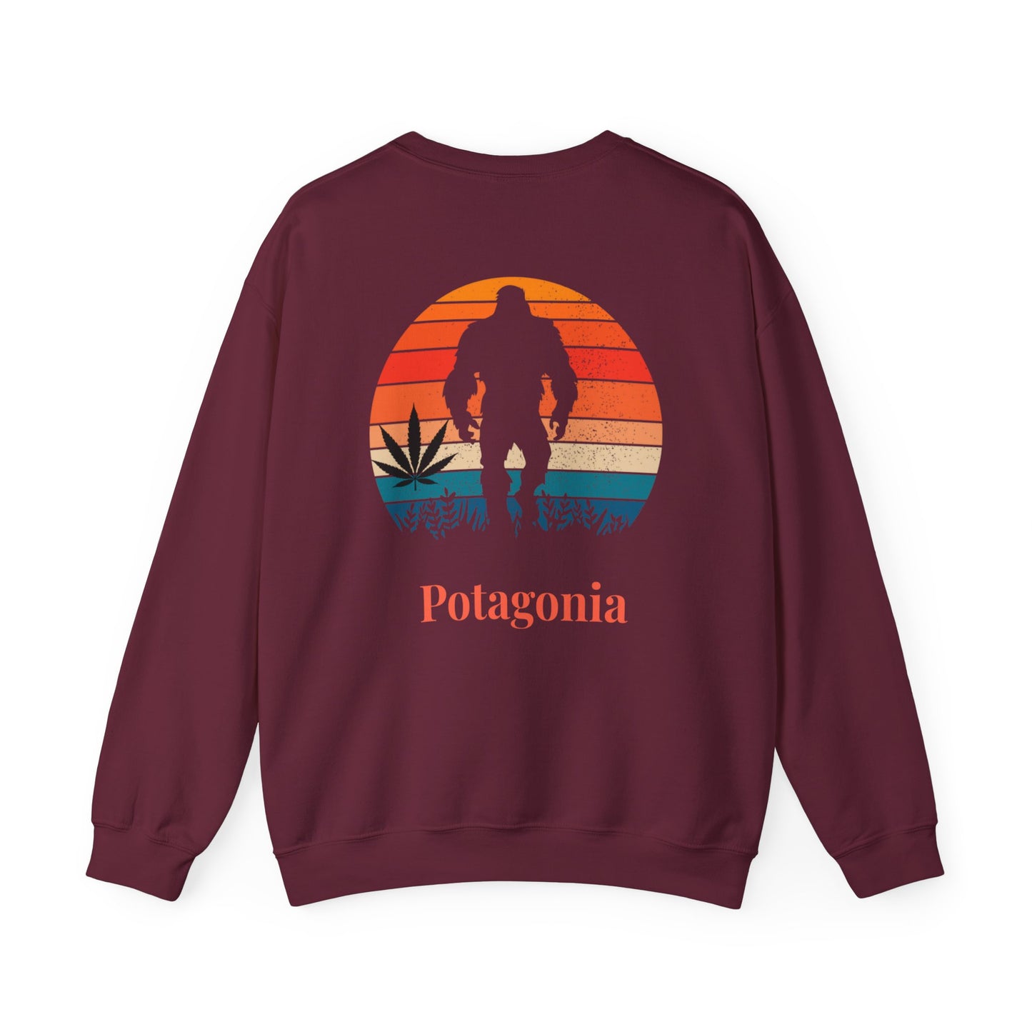 Potagonia Big Ass Campfire Unisex Meh-Teh Heavy Blend™ Crewneck  Sweatshirt