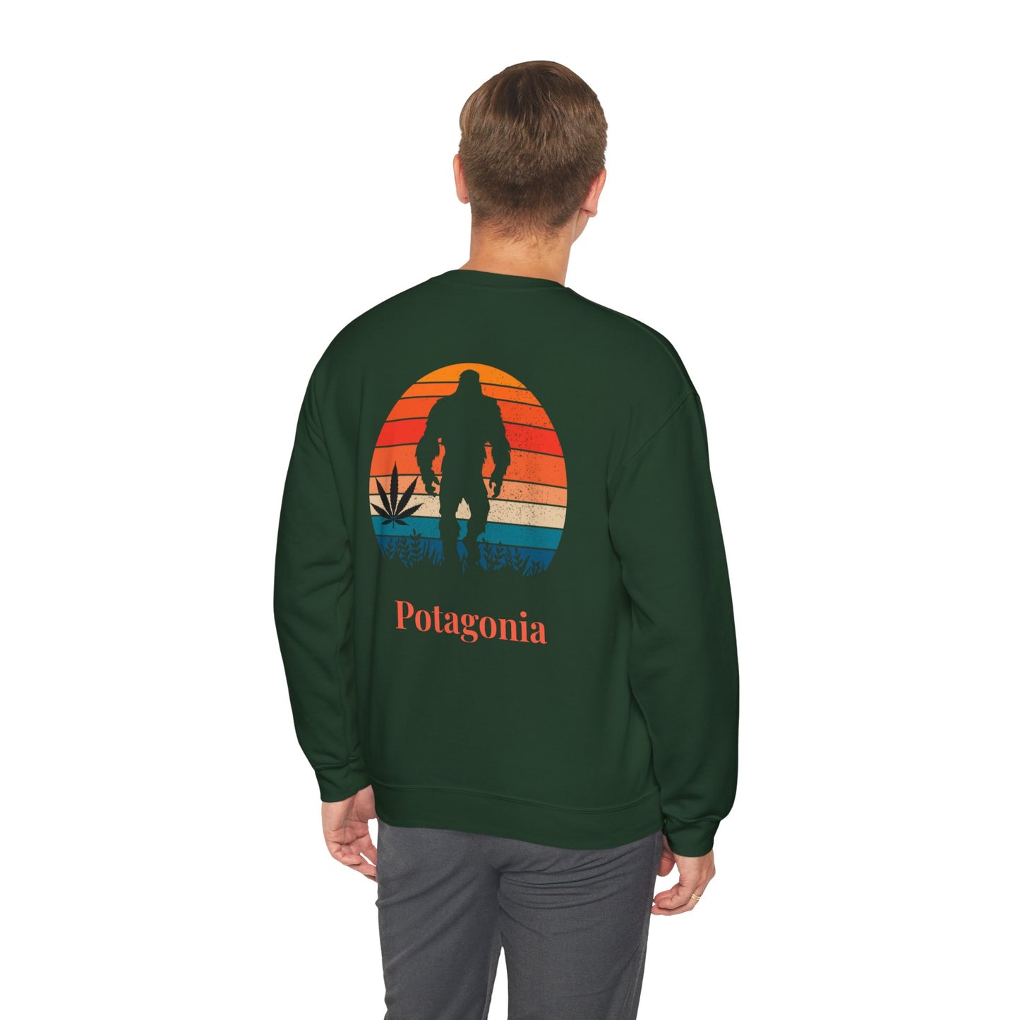 Potagonia Big Ass Campfire Unisex Meh-Teh Heavy Blend™ Crewneck  Sweatshirt
