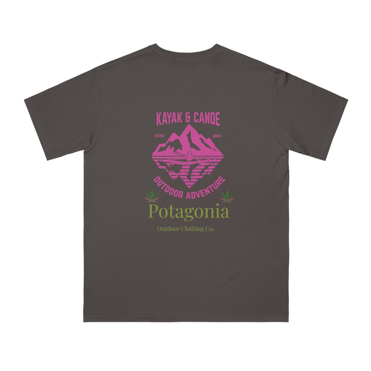 Potagonia Organic Unisex Kayak and Canoe Classic T-Shirt