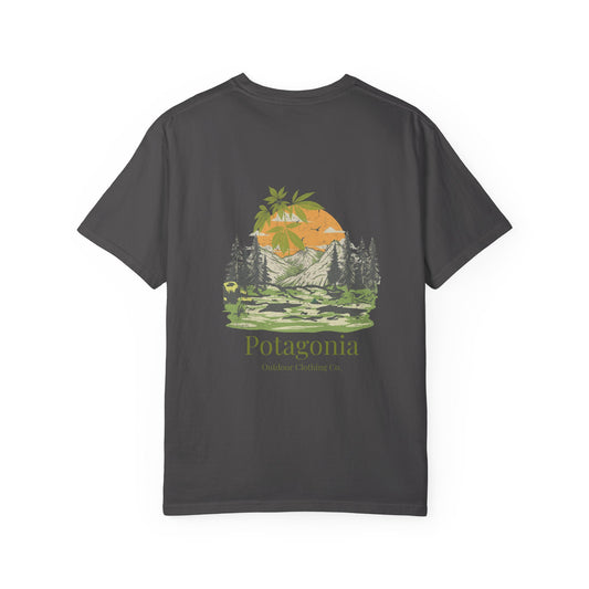 Potagonia Rung Spun Camo Unisex Garment-Dyed T-shirt