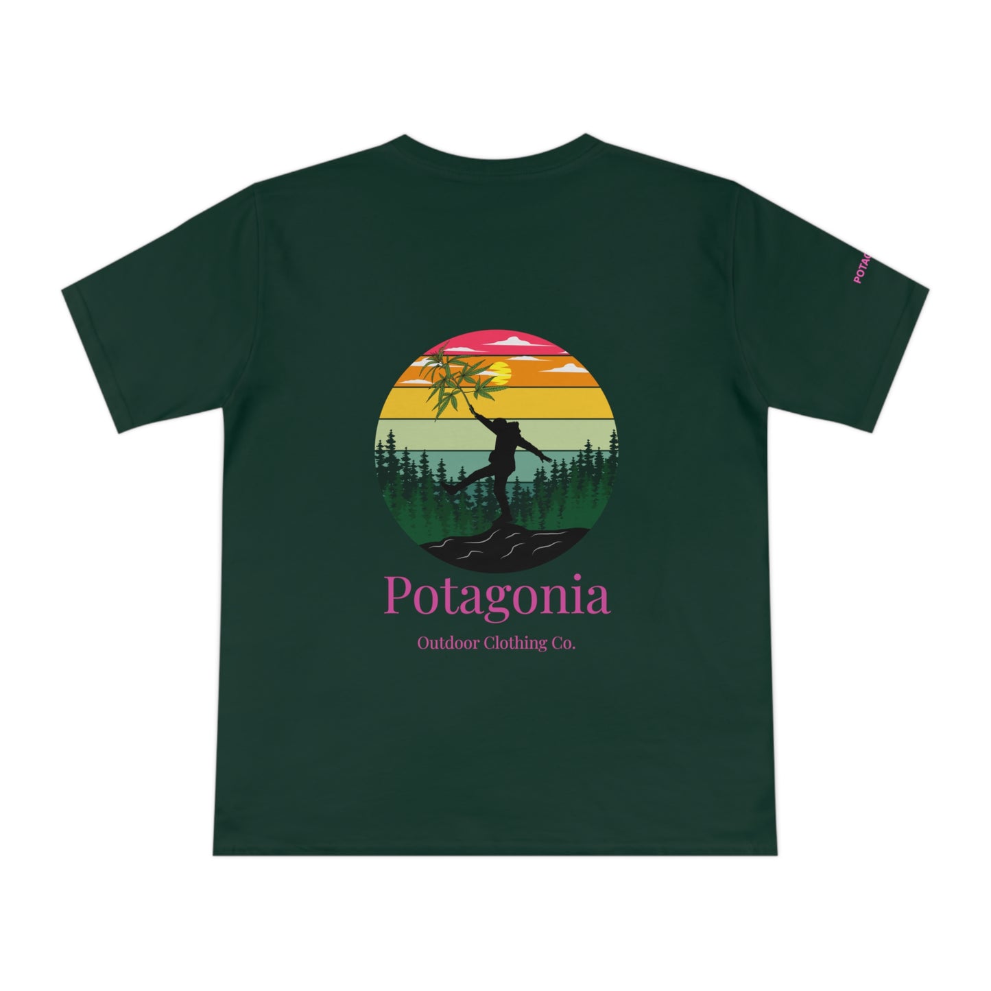 Potagonia Organic Hiking High Unisex Classic Jersey T-shirt