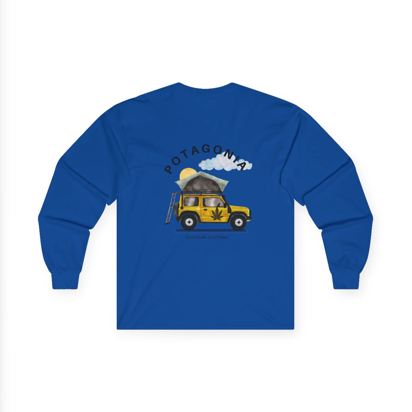 Potagonia Long Sleeve Unisex Ultra Cotton Jeep Tent Tee