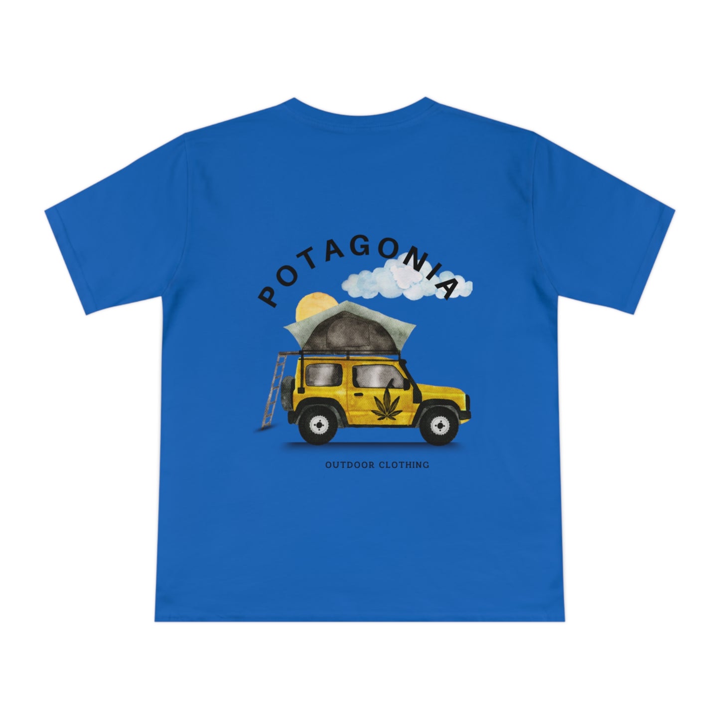 Potagonia Organic Unisex Jeep Tent Classic Jersey T-shirt