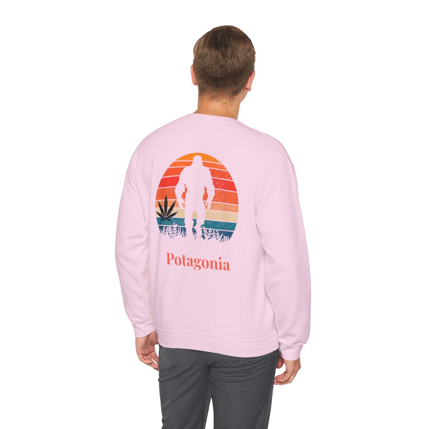 Potagonia Big Ass Campfire Unisex Meh-Teh Heavy Blend™ Crewneck  Sweatshirt