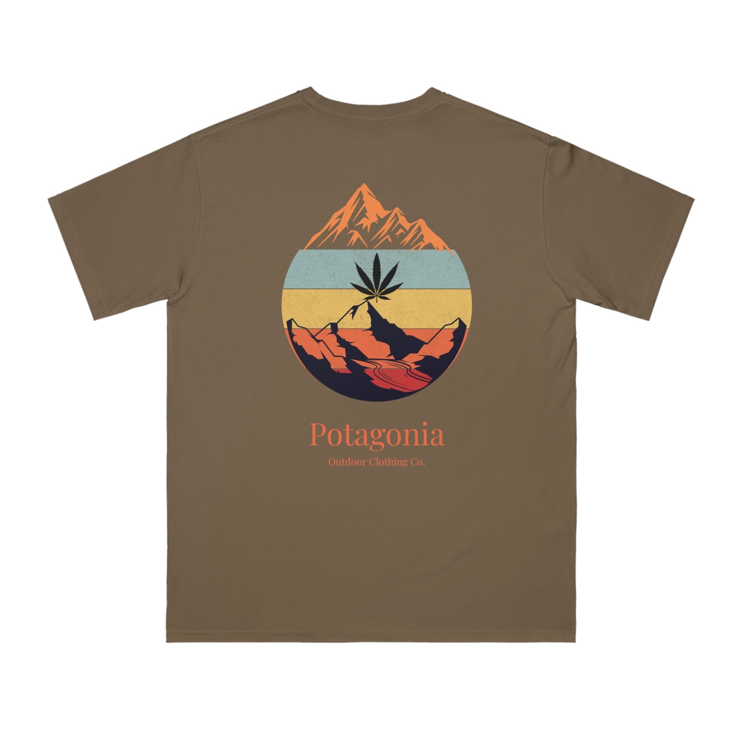 Potagonia Organic Unisex Mountain Top Classic T-Shirt