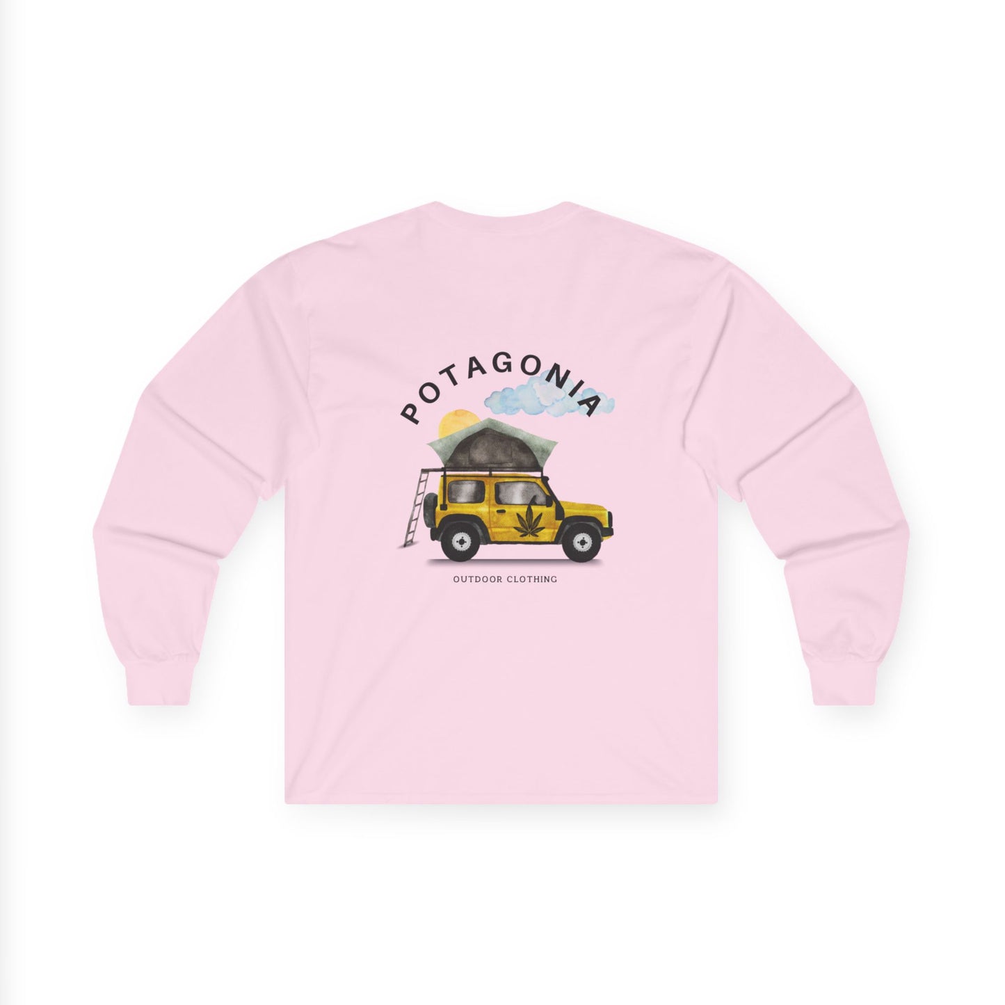 Potagonia Long Sleeve Unisex Ultra Cotton Jeep Tent Tee