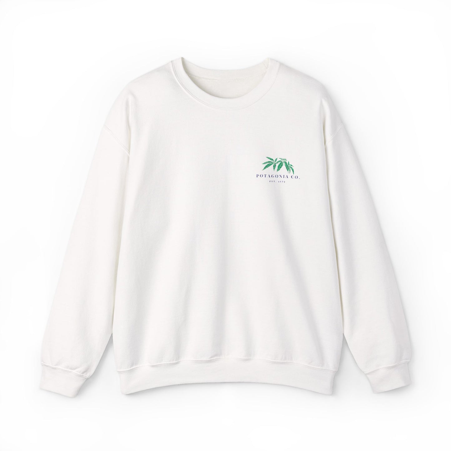 Potagonia Big Ass Campfire Embroidered Logo Unisex Heavy Blend™ Crewneck Sweatshirt