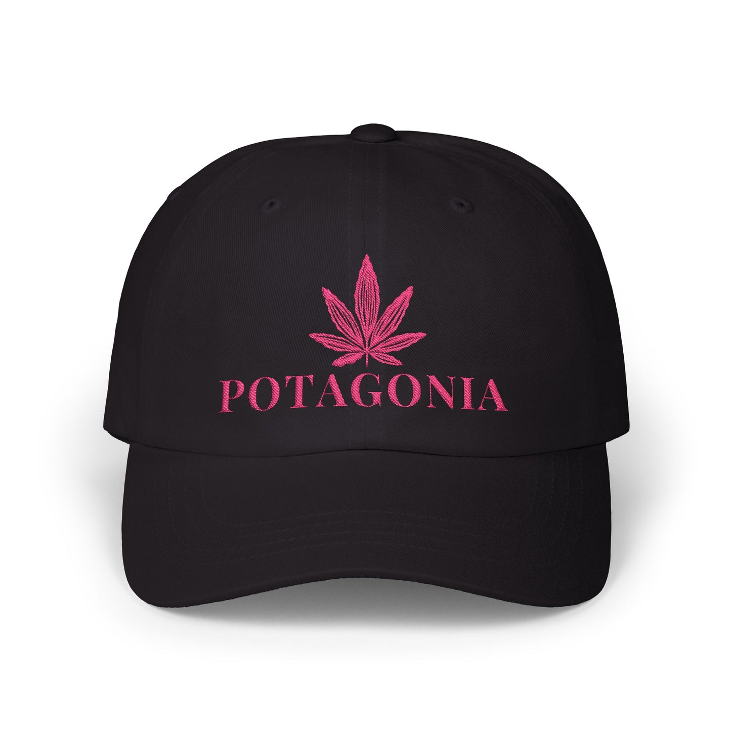 Potagonia Classic Pink Weed Dad Cap