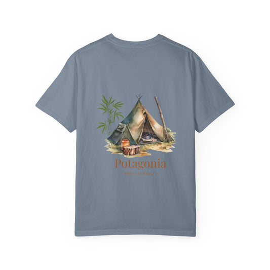 Potagonia Rung-Spun The Tent Cotton Unisex Garment-Dyed T-shirt